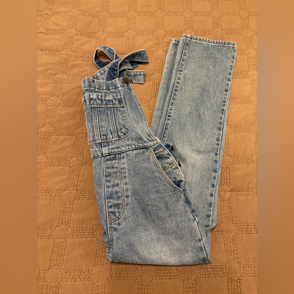 ROLLA’S - Denim Straight Leg Overalls - Picture 6 of 9